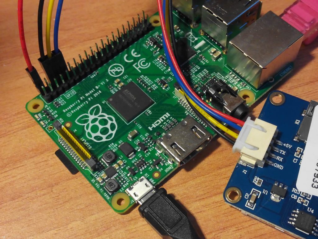 Câblage Raspberry Pi alt tag