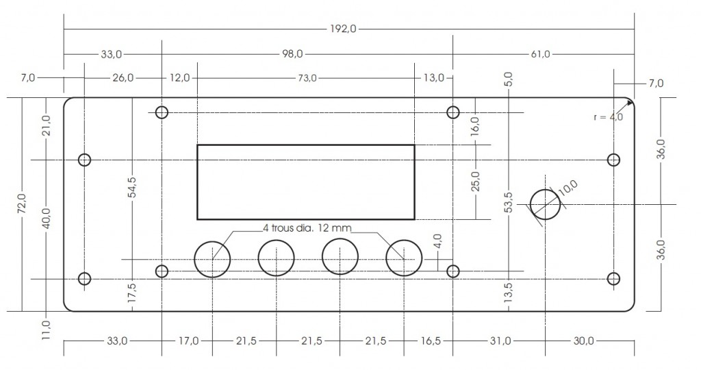 plan facade exiter