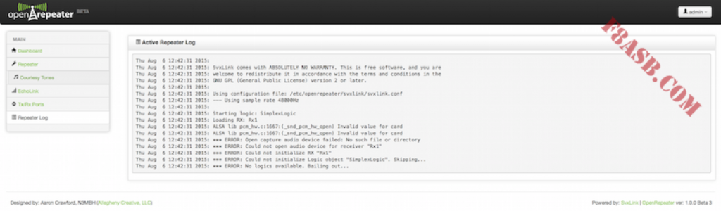 c_Repeater log