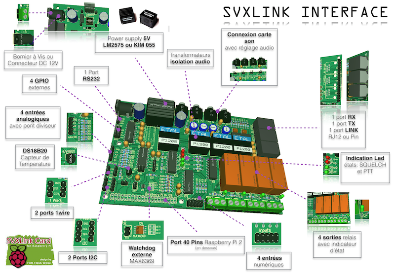 SVXlink Card V1.00